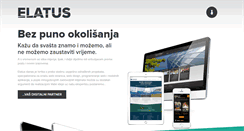 Desktop Screenshot of elatus.net
